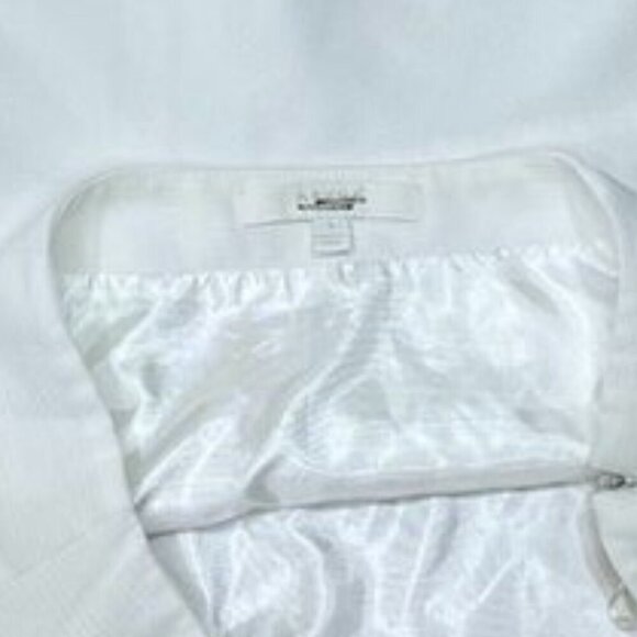 Aryn K White Flounce Skirt – Size L - Picture 7 of 7